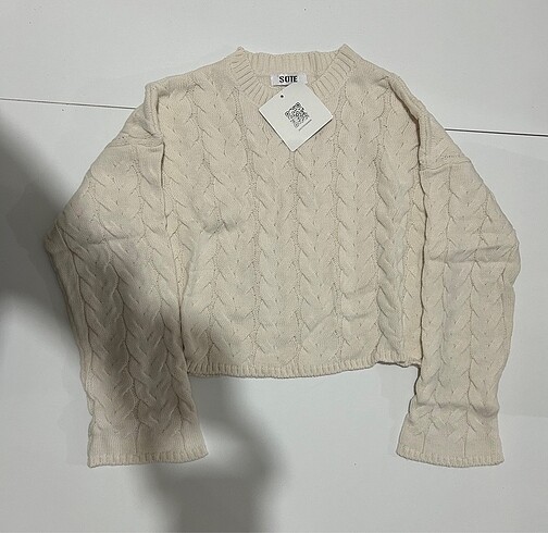 ÖRME CROP KAZAK