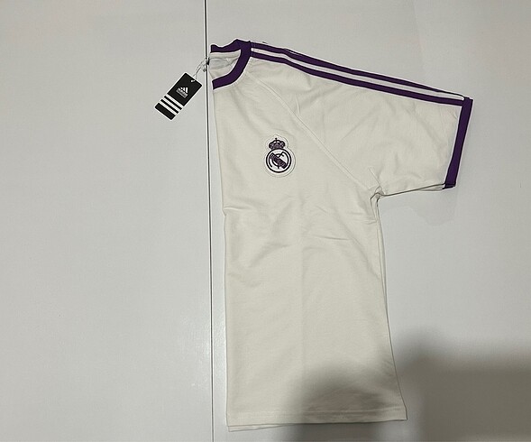 l Beden beyaz Renk ADİDAS REAL MADRİD T-SHİRT