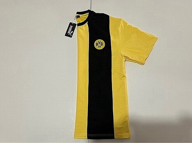 l Beden sarı Renk PUMA DORTMUND T-SHİRT