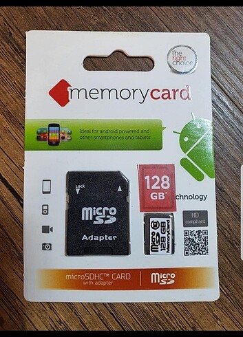 Hafıza kartı 128gb