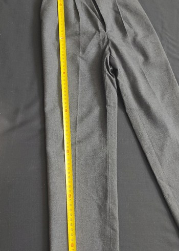 10 Yaş Beden Gri klasik okul pantolonu (9-10 yaş)28s