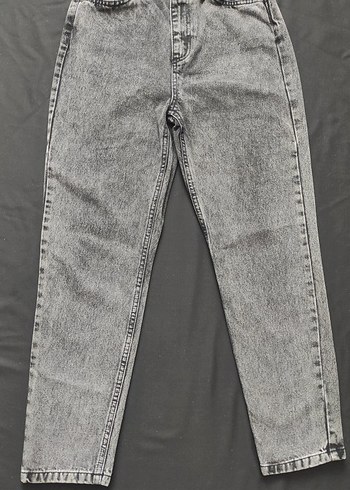 Trendyol & Milla Trendyol 36 Beden Vintage Gri Mom Jeans