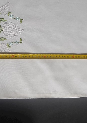 vintage 80'ler şık nakışlı yastık kılıfı - Görsel 7