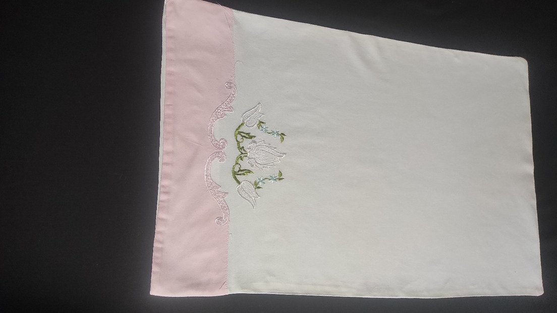 vintage 80'ler şık nakışlı yastık kılıfı - Görsel 3