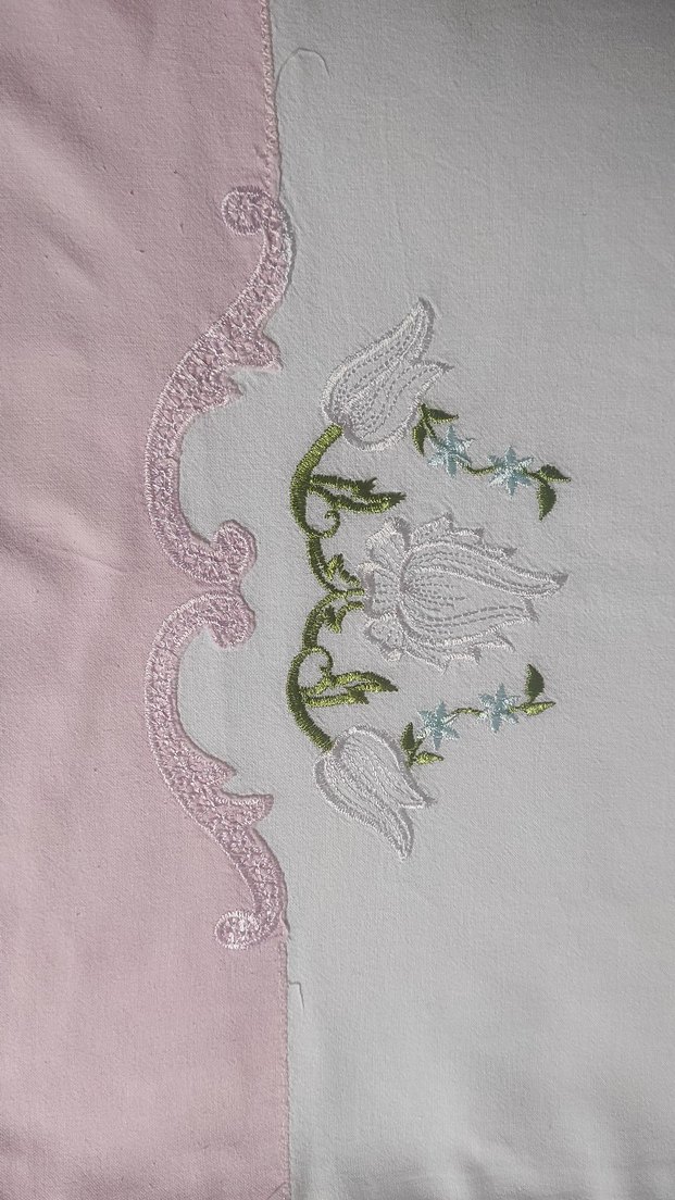 vintage 80'ler şık nakışlı yastık kılıfı - Görsel 2