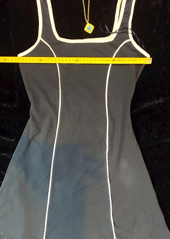 Primark Y2K pamuklu sırt dekolteli mini - Görsel 5