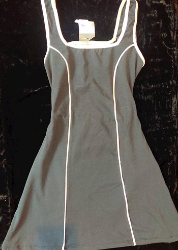 Primark Y2K pamuklu sırt dekolteli mini - Görsel 7