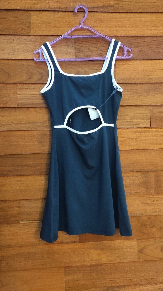 Primark Y2K pamuklu sırt dekolteli mini - Görsel 3