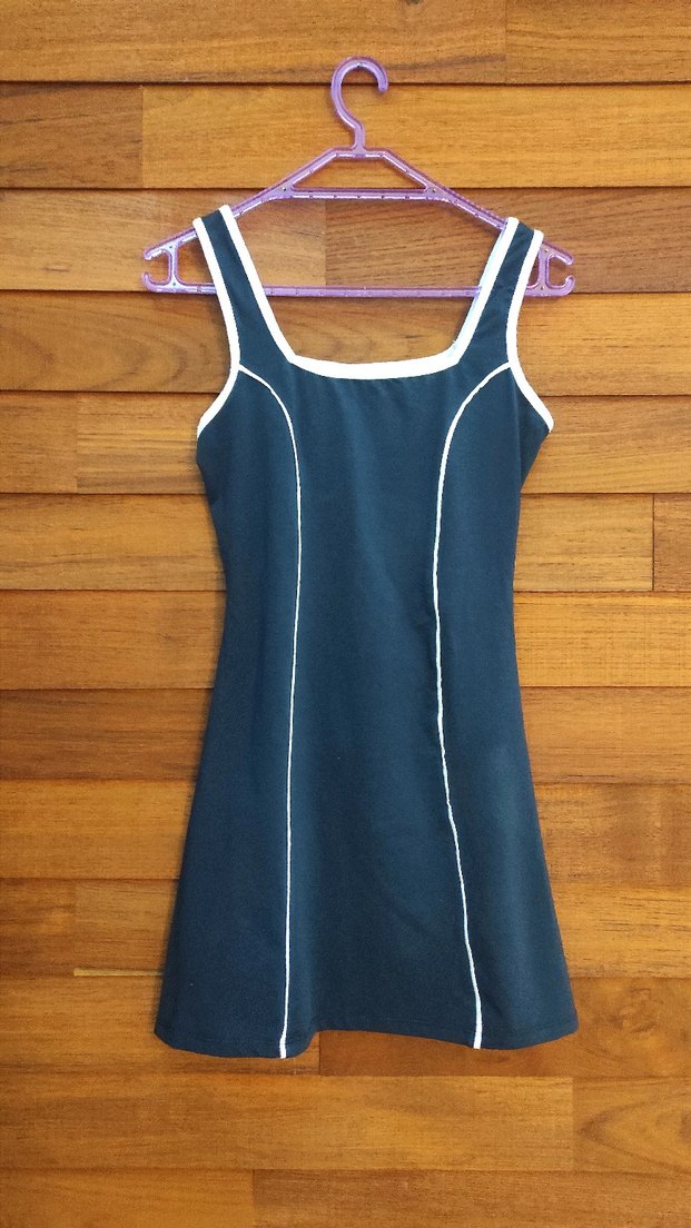 Primark Y2K pamuklu sırt dekolteli mini - Görsel 2