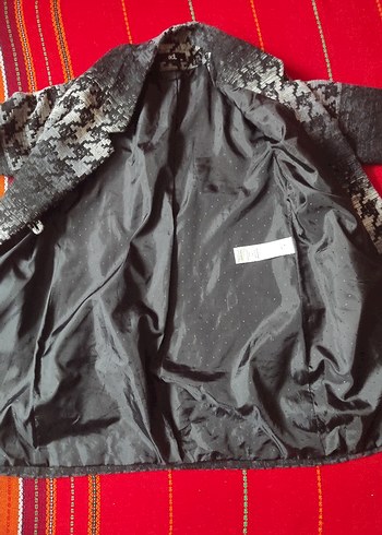 adL %19 Yünlü Buklet Kazayağı Kaban XS-S - Görsel 9