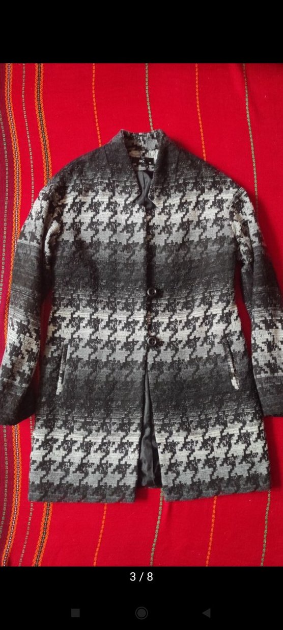 adL %19 Yünlü Buklet Kazayağı Kaban XS-S - Görsel 3