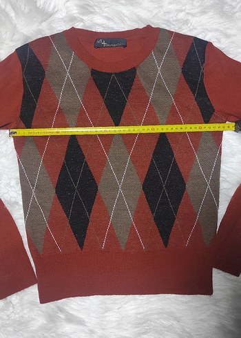 adL Cengiz Abazoğlu Baklava Triko Kazak - Görsel 4