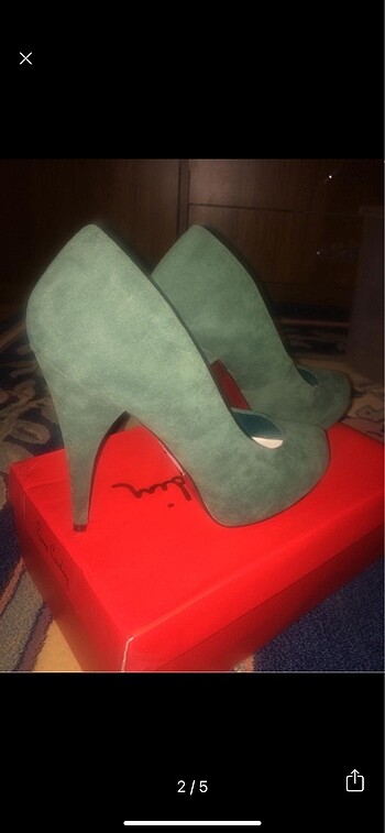 Pierre Cardin Orjinal sıfır topuk 10 cm