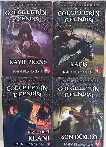 Gölgelerin Efendisi Serisi(13-14-15-16)-John Flanagan