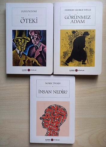 Üç Kitap( Karbon Kitaplar)