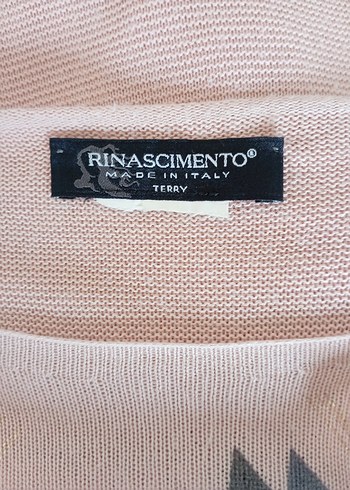 m Beden ten rengi Renk Rinascimento Pembe Baskılı Bluz