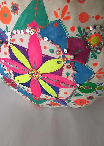 Diğer Boho Style Mandala Desenli Yastık