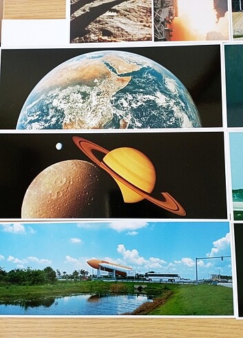  Beden Nasa Kennedy Space Center 10 Postcard