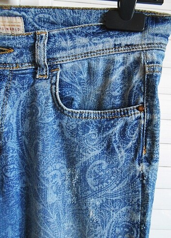 m Beden mavi Renk Glocal Slim Fit Jean