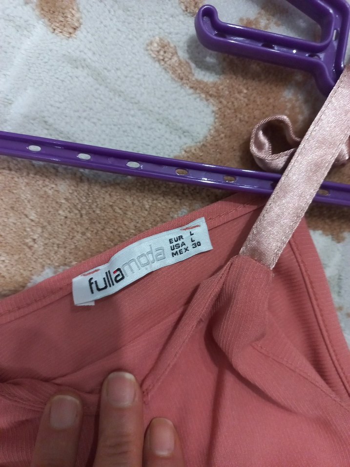 Siyah Salaş Drapeli Uzun Tulum - Görsel 5