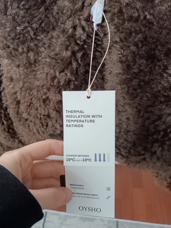 Kadın Kahverengi Kısa Peluş Ceket - Görsel 2