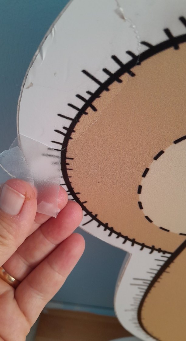 Pastel Renkli Kahverengi Peluş Ayıcık - Görsel 5