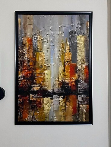 3 Boyut Görünümlü Tablo ( 60x90 cm )