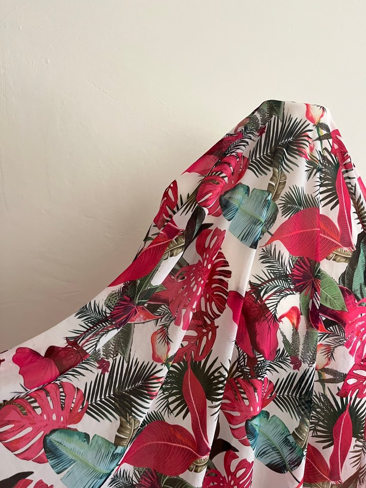 Çok Renkli Bohem Uzun Pareo - Görsel 2