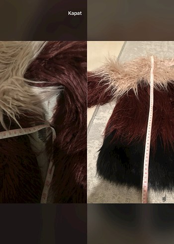 Peluş mont - Görsel 6