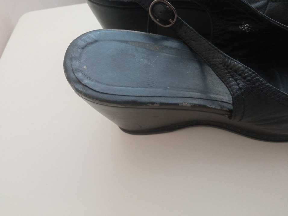 deri dolgu topuk ayakkabi - Görsel 4