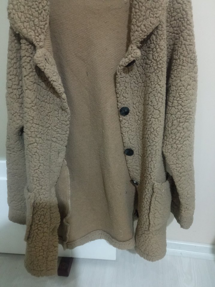 peluş ceket - Görsel 2