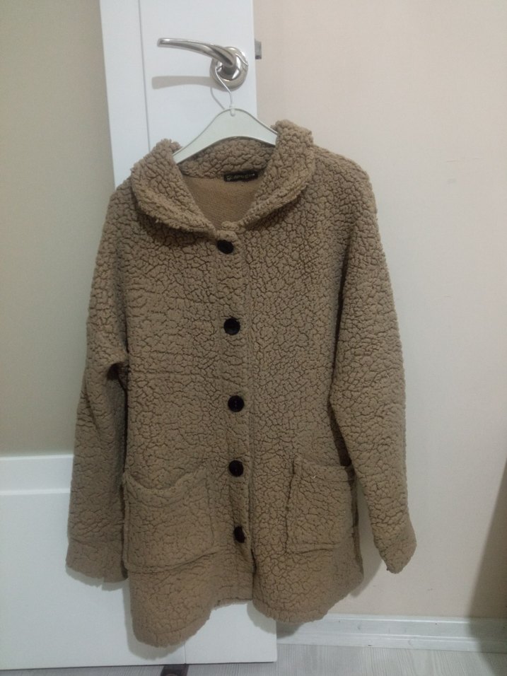 peluş ceket - Görsel 3