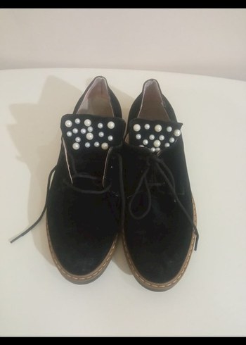 boncuk süet ayakkabı - Görsel 2