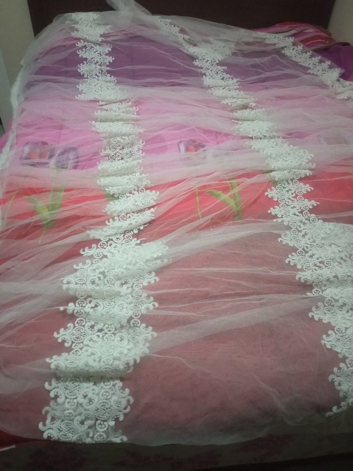 tül simli perde - Görsel 3