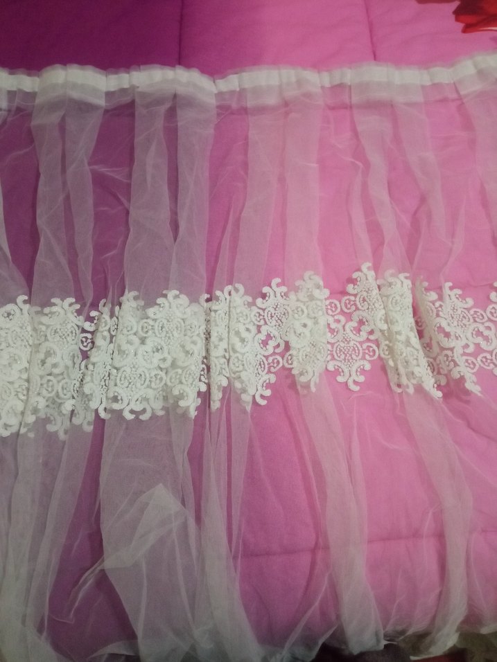 tül simli perde - Görsel 4