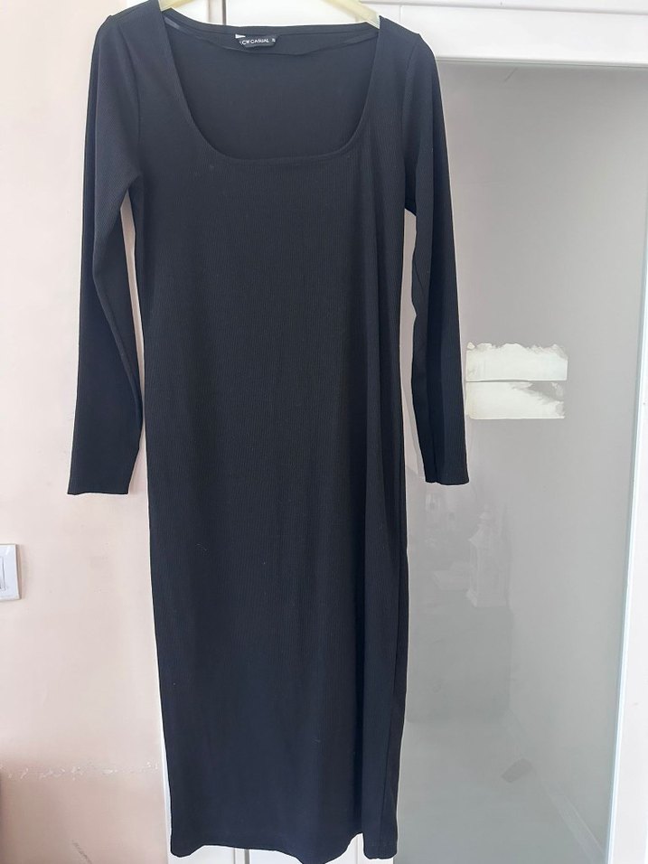 LCW kaşkorse elbise - Görsel 5