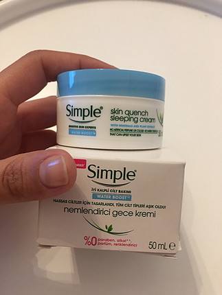 Diğer Simple Gece Kremi 50 ml