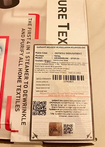 Tefal Pure Tex Çok Yönlü Ütü Pedi - Görsel 6