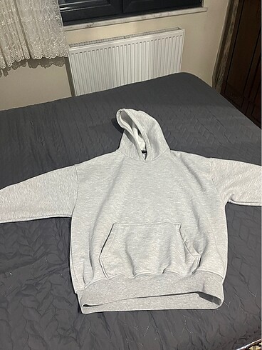 ZARA PAMUKLU SICAK KAPÜŞONLU SWEAT