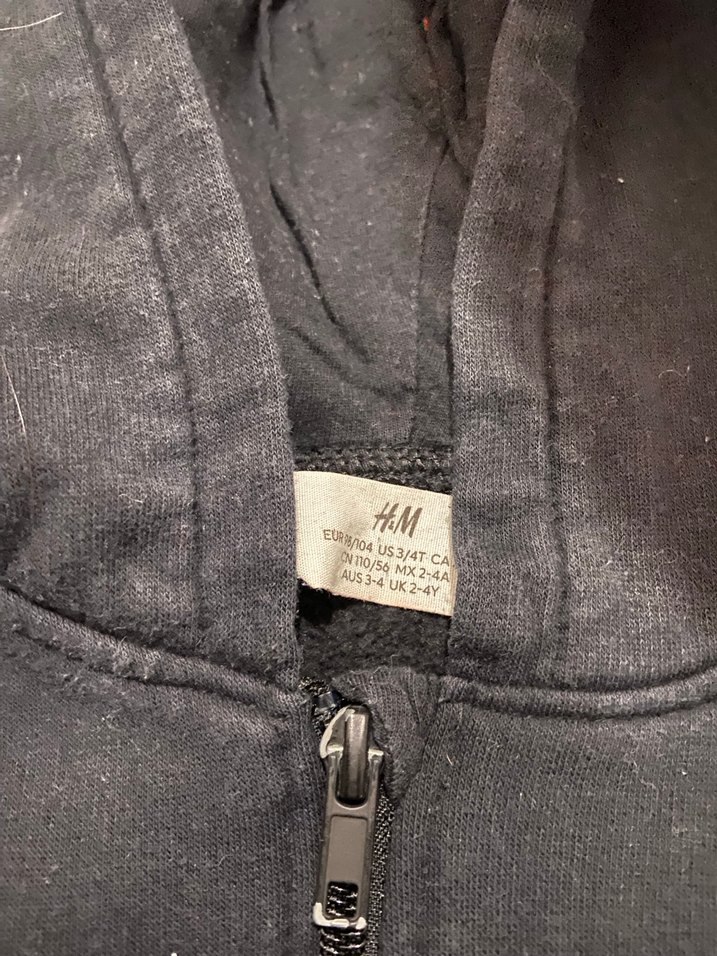 Erkek Çocuk Fermuarlı Kapüşonlu Sweatshirt - Görsel 2