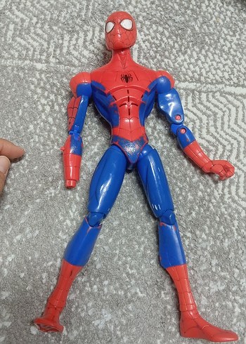 Renkli Mavi Örümcek Adam Aksiyon Figürü