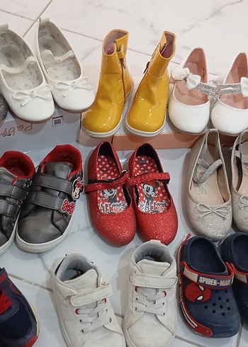 Renkli Velcro Kız Çocuk Spor Ayakkabı