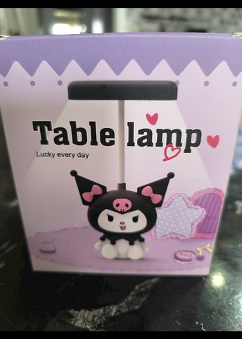 Camel Renkli Tavşan Figürlü Masa Lambası - Görsel 3