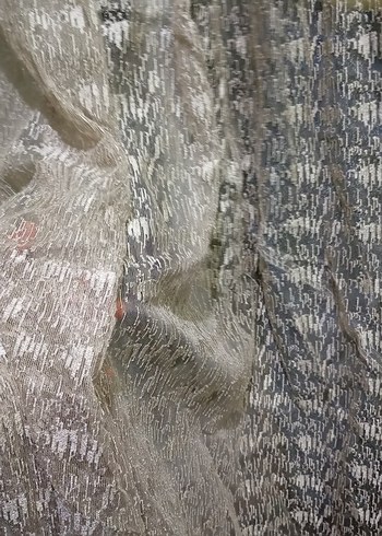 Parlak Bej Bohem Tarzı Perde - Görsel 2