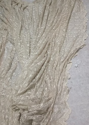 Parlak Bej Bohem Tarzı Perde - Görsel 7