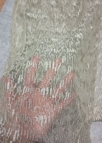 Parlak Bej Bohem Tarzı Perde - Görsel 9