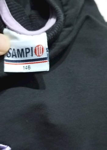 Siyah Baskılı Hamile Eşofman Altı Velcro - Görsel 2