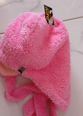 Pembe Çocuk bere atkı - Görsel 3