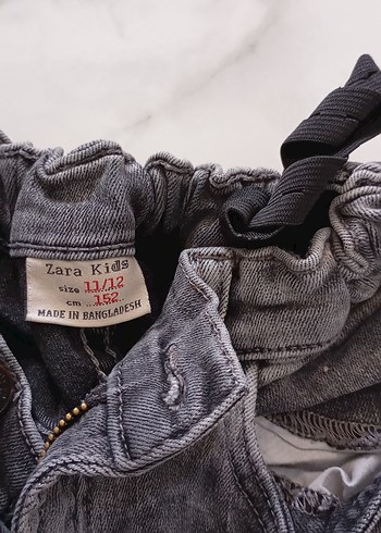 Erkek Çocuk Gri Kot Pantolon - Görsel 2