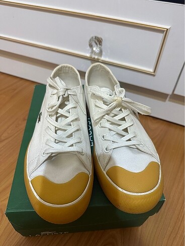 Lacoste LACOSTE 37 NUMARA 1 KERE GİYİLDİ ORJİNAL